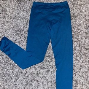 Teal Blue One Size LuLaRoe leggings!